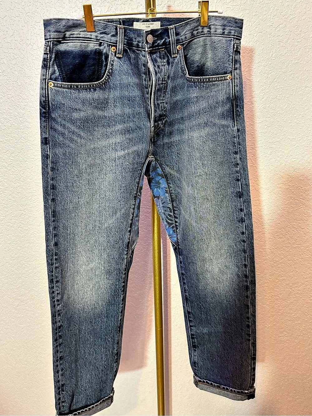 Levi's Altered Taper Jeans Blue Waist 31x30 (B5)